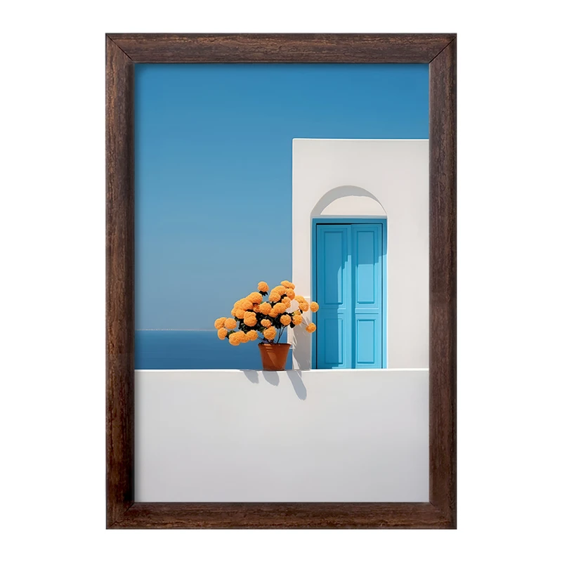 تابلو خندالو طرح خانه ی ساحلی مینیمال کد F7476