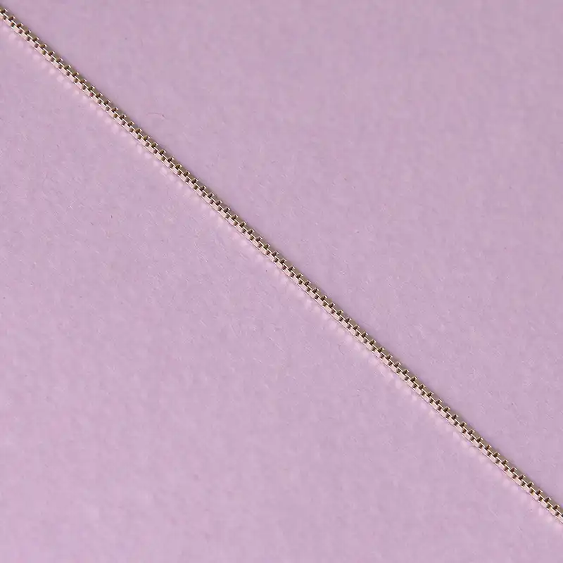 زنجیر نقره زنانه مدل ونیزی ریزبافت ایتالیایی کد ZR_078