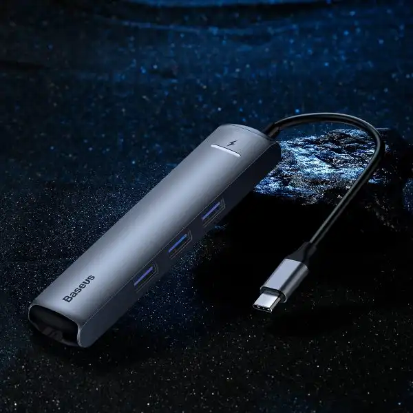 هاب 6 پورت USB-C باسئوس مدل CAHUB-J0G