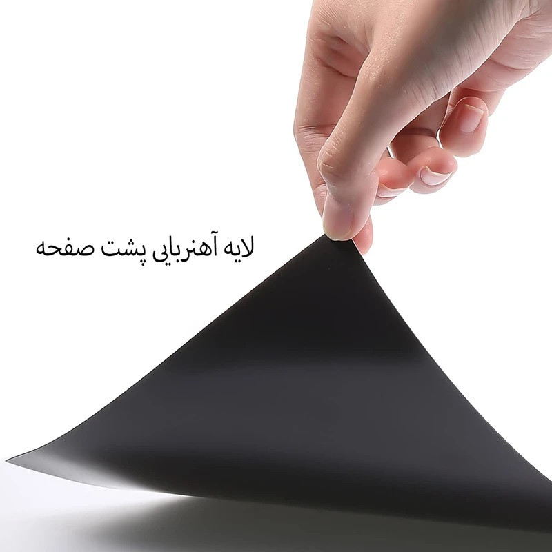 تخته وایت برد لاژید مدل پلنر کد PL027 سایز 20*30 سانتی متر مجموعه دو عددی