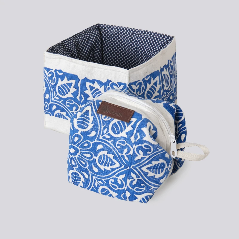 کیف لوازم آرایش زنانه بیتآذین مدل رویا به همراه باکس لوازم بهداشتی