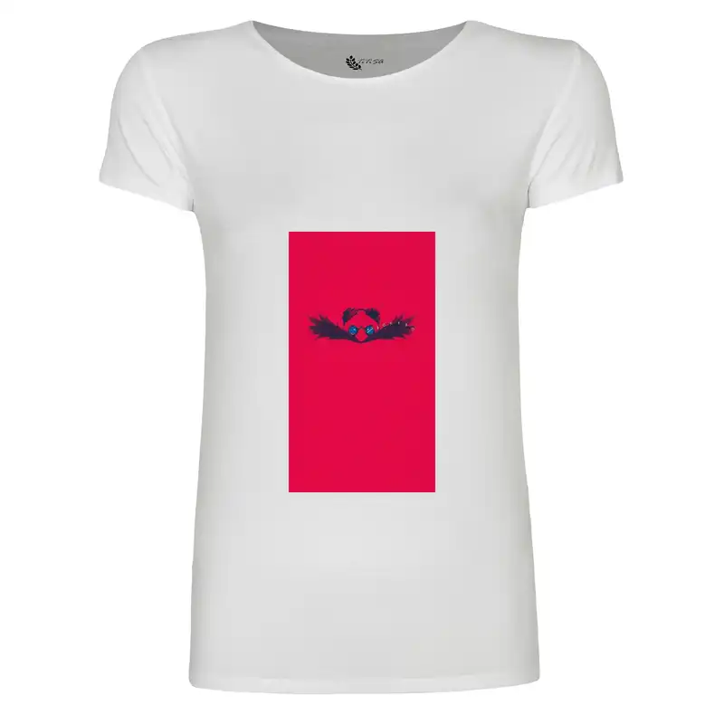 تی شرت آستین کوتاه زنانه مدل سیبیل