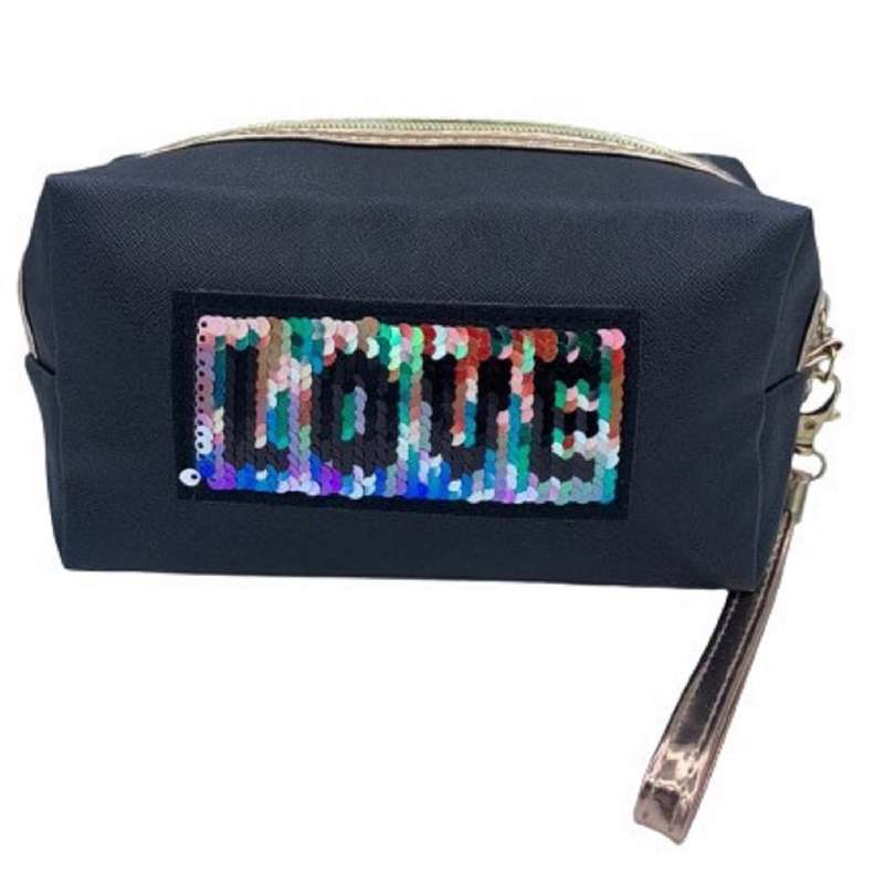 کیف لوازم آرایش زنانه مدل منجوقی لاو کد RS-3