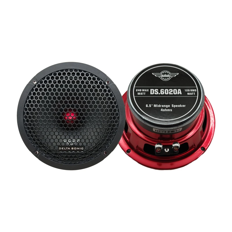 میدرنج پشت خودرو دلتاسونیک مدل DS.6020A سایز 6.5 اینچ بسته دو عددی