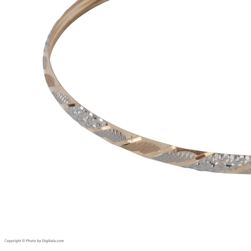 النگو طلا 18 عیار زنانه مدل AL42-W-2