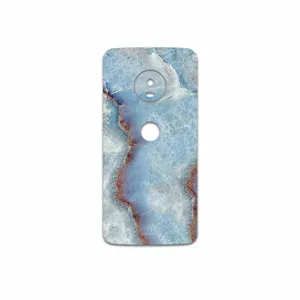 MAHOOT Blue Ocean Marble Cover Sticker for Motorola Moto G5 Plus