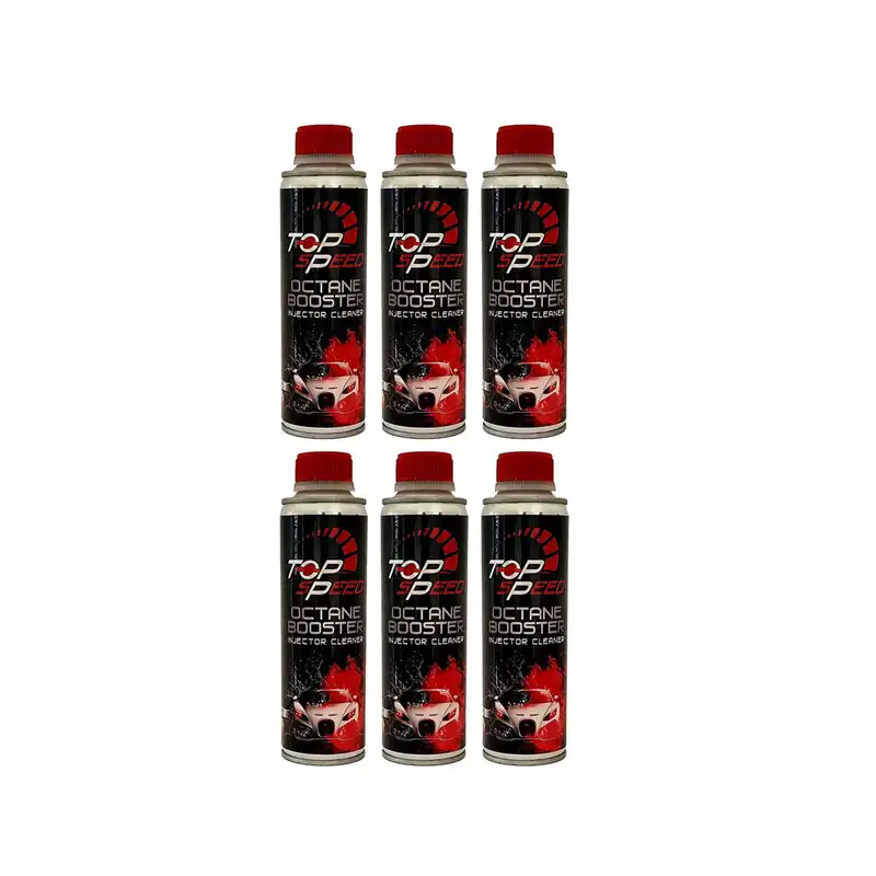 مکمل سوخت و اکتان خودرو تاپ اسپید کد 84 حجم 300 میلی لیتر بسته شش عددی