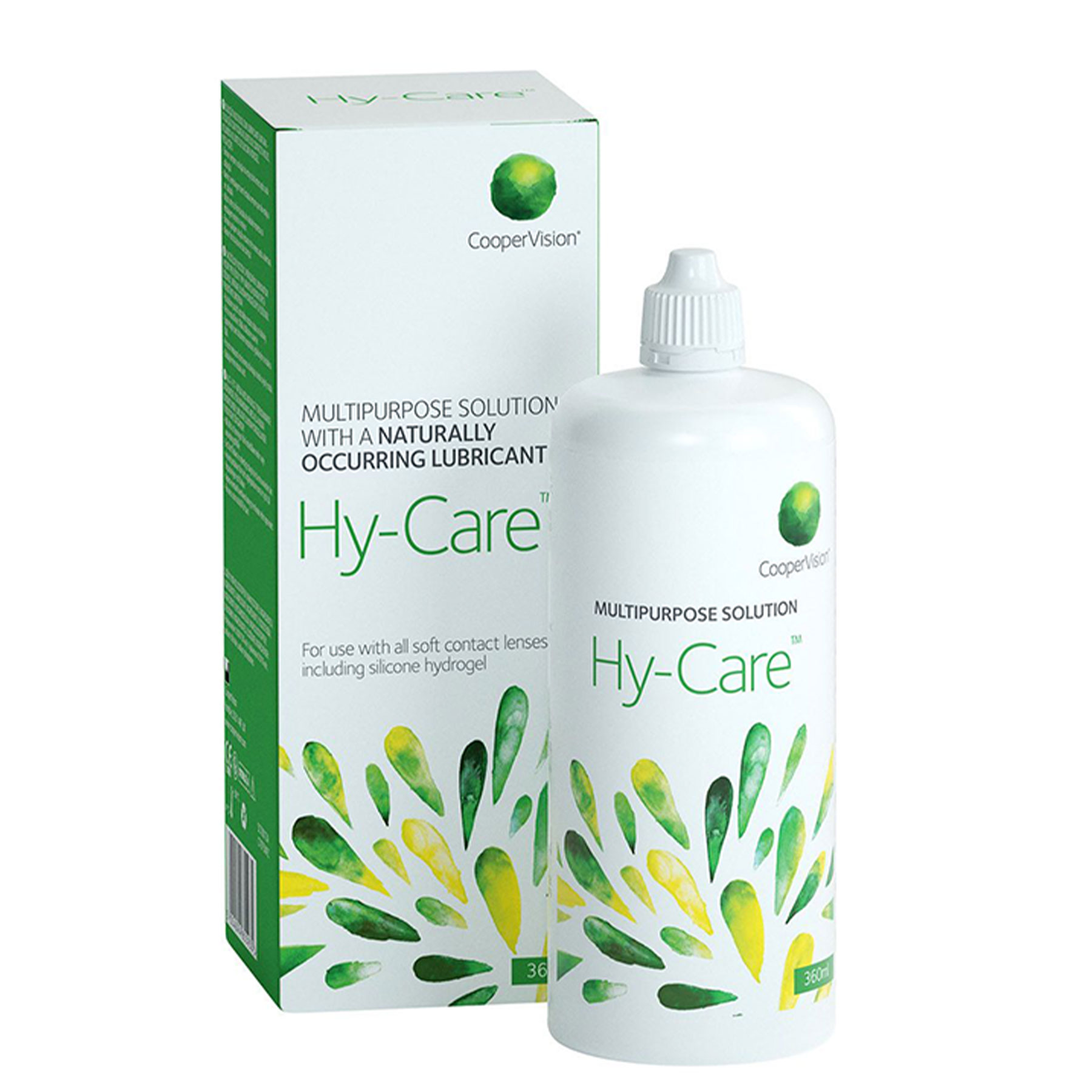 محلول شستشوی لنز کوپرویژن مدل Hy-Care حجم 360 میلی لیتر