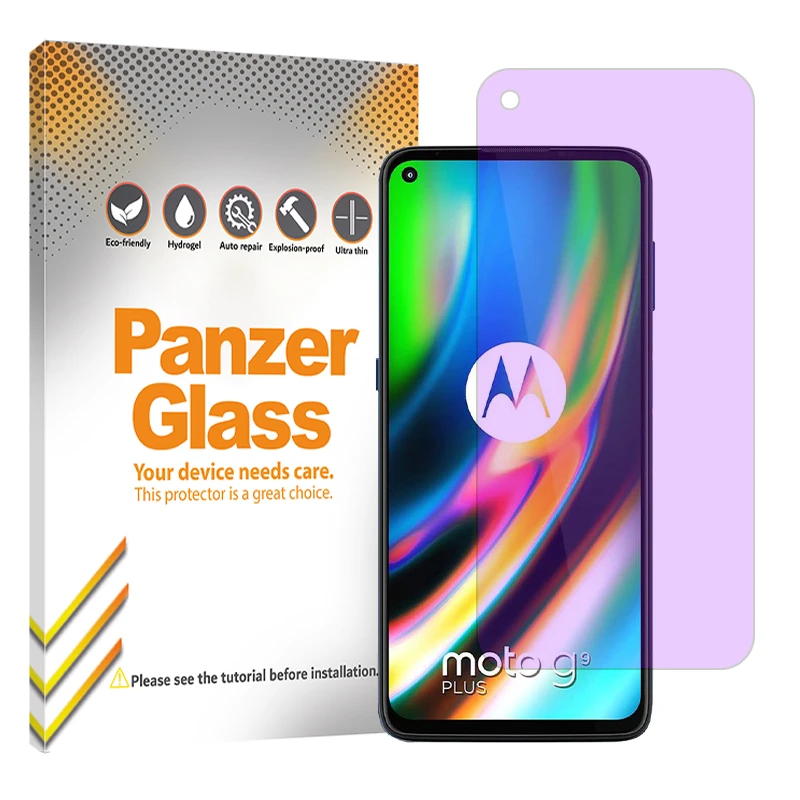 محافظ صفحه نمایش آنتی پرپل پنزر گلس مدل Eye Care مناسب برای گوشی موبایل موتورولا Moto G9 Plus
