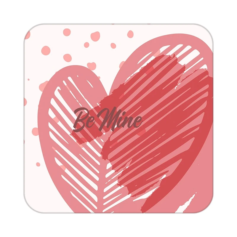 زیر لیوانی کاکتی طرح عاشقانه مدل mp40587