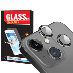 Hard And Thick Ring Metal Camera Lens Protector For Apple Iphone 13 / 13 Mini