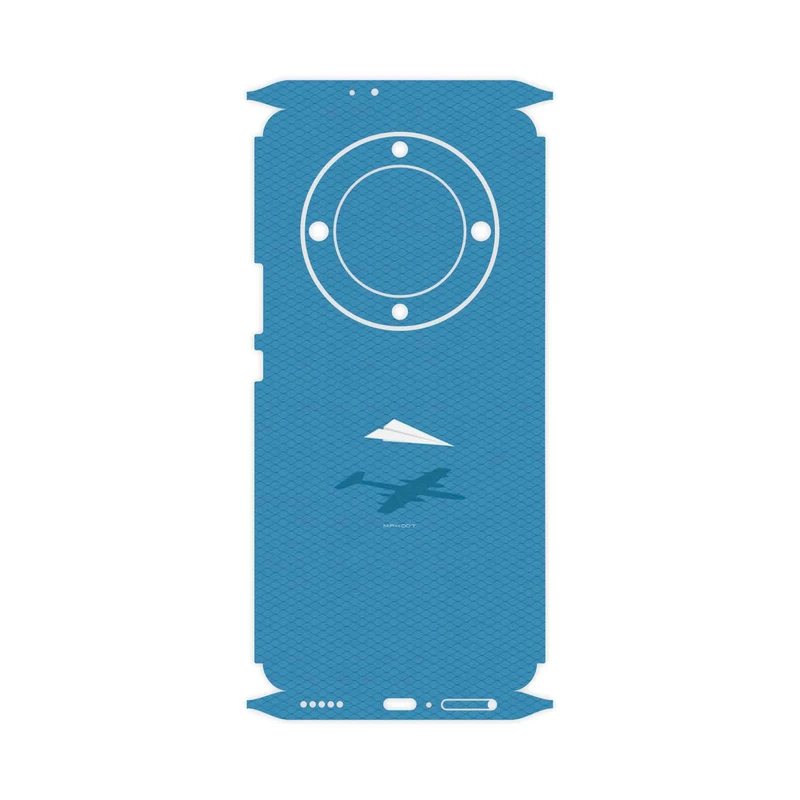 برچسب پوششی ماهوت مدل Minimal Paper Airplane-FullSkin مناسب برای گوشی موبایل آنر X9a