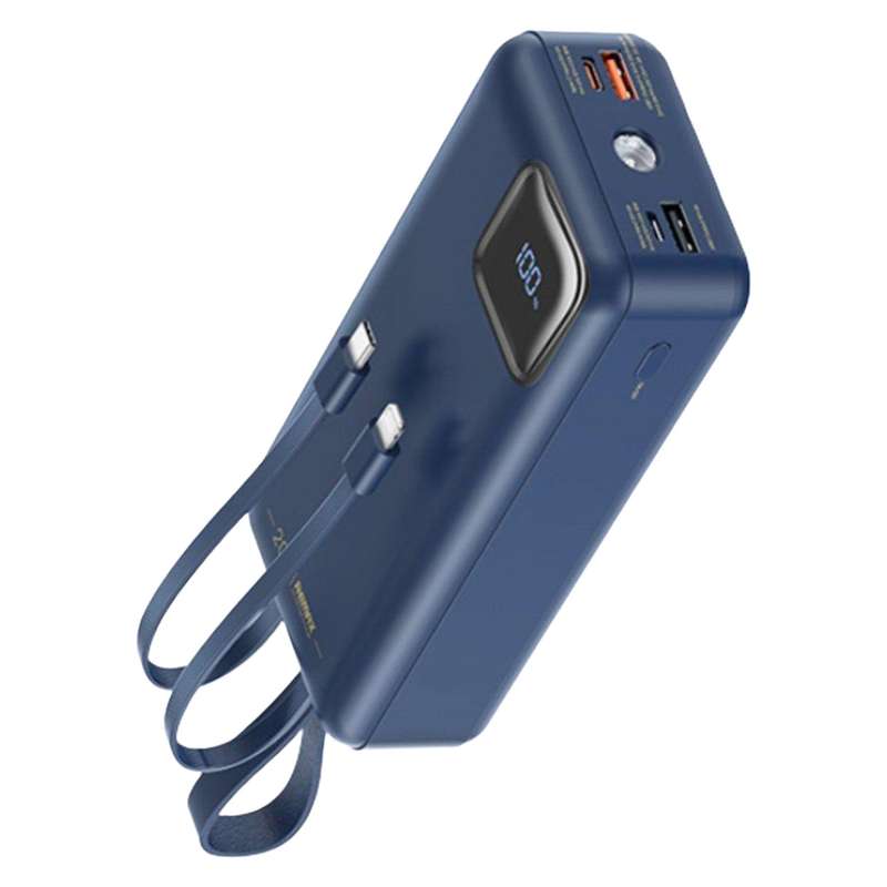 پاوربانک ریمکس مدل Fast Charge 22.5W ظرفیت 30000 میلی آمپر ساعت پاوربانک ریمکس مدل Fast Charge 22.5W ظرفیت 30000 میلی آمپر ساعت