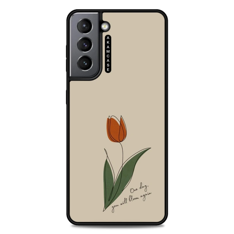 کاور آکام مدل AMC-WSGS21-FLOWERS-22 مناسب برای گوشی موبایل سامسونگ Galaxy S21