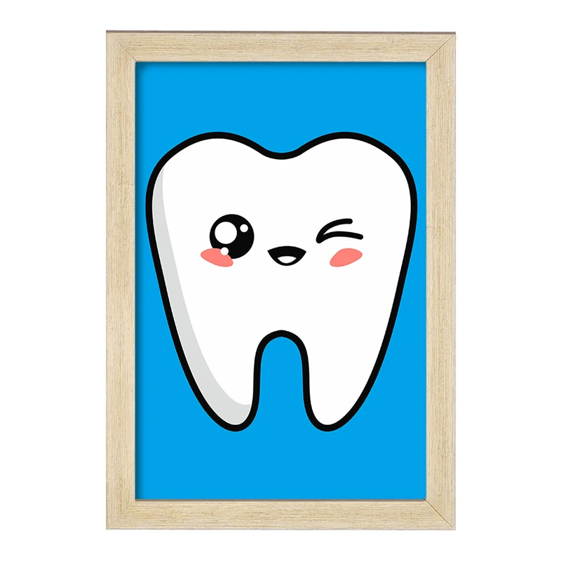 تابلو خندالو مدل دندان و دندان پزشکی کودکانه کد 36696