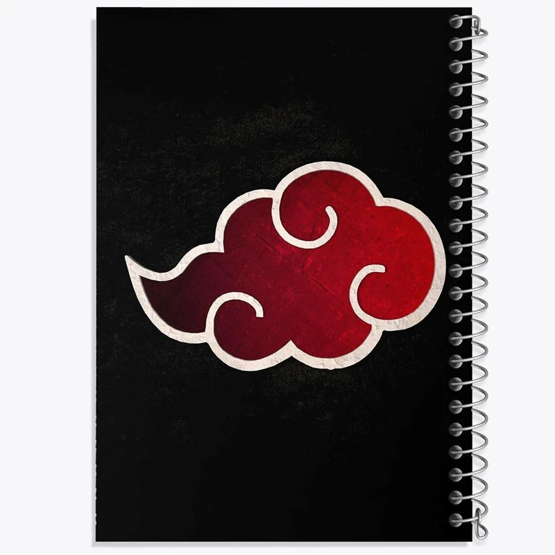 دفتر لیست خرید 50 برگ خندالو طرح آکاتسوکی انیمه ناروتو Naruto کد 11277