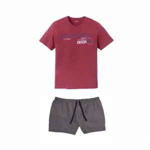 ست تی شرت و شلوارک مردانه لیورجی مدل Li5566