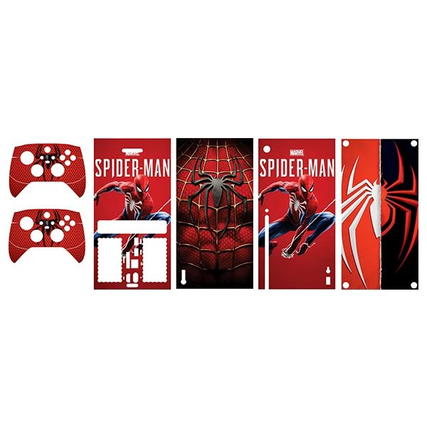 برچسب کنسول ایکس باکس سری ایکس طرح spider man1 مجموعه 5 عددی
