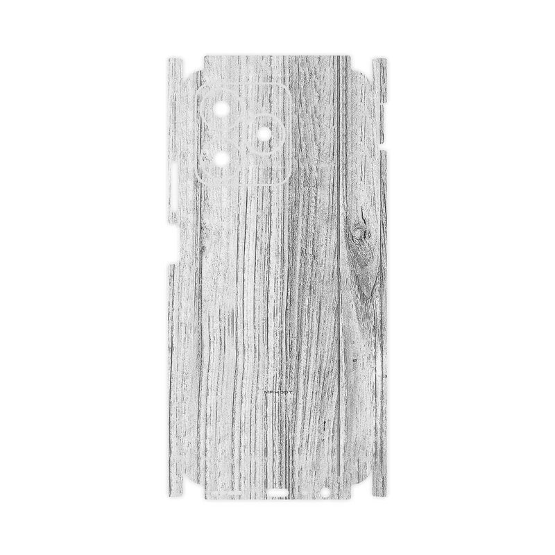 برچسب پوششی ماهوت مدل White_Wood-FullSkin مناسب برای گوشی موبایل ریلمی C53