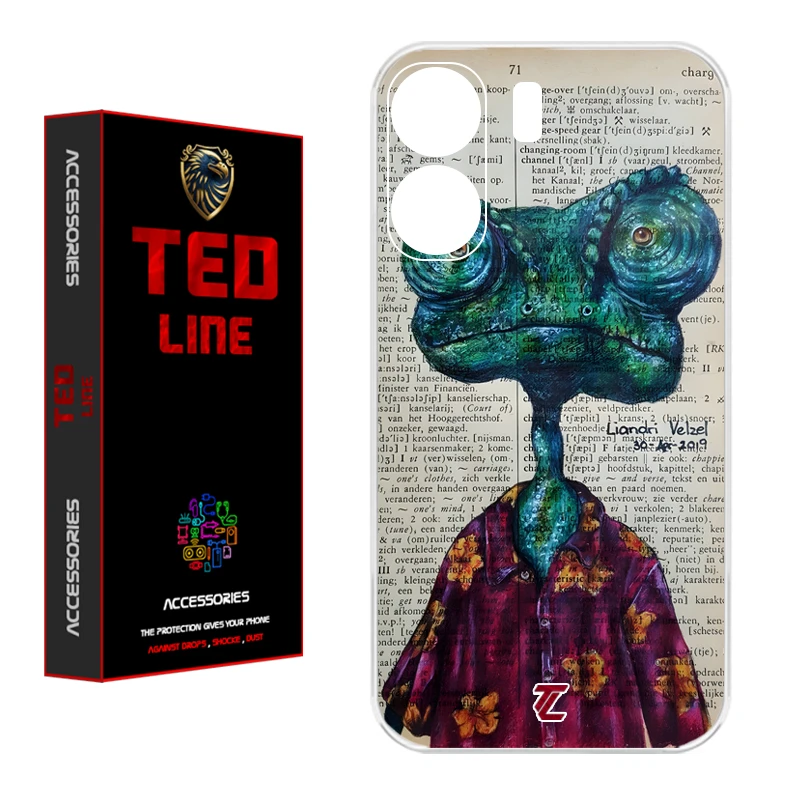 کاور تد لاین طرح رنگو کد 1130 مناسب برای گوشی موبایل شیائومی Redmi 13C / Poco C65