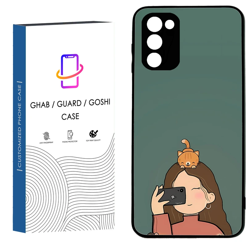 کاور قاب گارد گوشی طرح دخترانه کد 41 - TPU مناسب برای گوشی موبایل سامسونگ Galaxy A02S