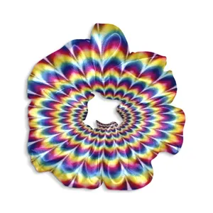 کش مو زنانه مدل اسکرانچی طرح تونل