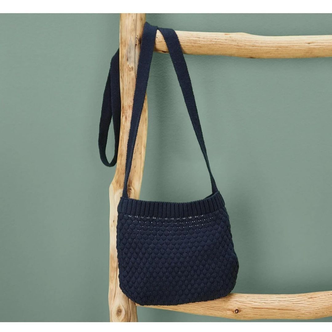 ست پیراهن و کیف بافت دخترانه لوپیلو مدل 2024 - - 4