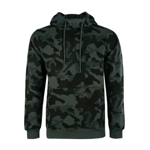 هودی مردانه زانتوس مدل ارتشی کد 202516 رنگ سبز