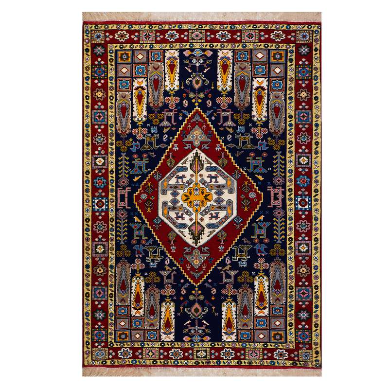 فرش دستبافت 3 متری مدل تربت جام طرح ایلیاتی