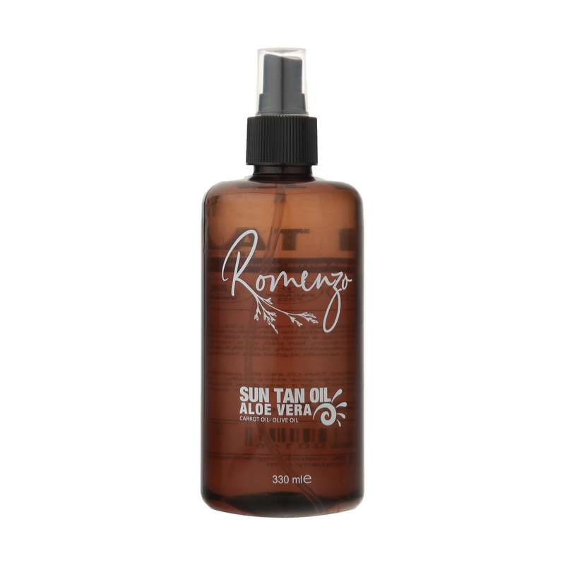 روغن آفتاب و برنزه رومنزو مدل Sun Tan حجم 330 میلی لیتر روغن آفتاب و برنزه رومنزو مدل Sun Tan حجم 330 میلی لیتر