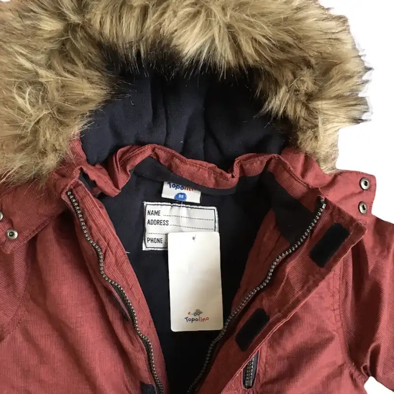 کاپشن پسرانه توپومینی مدل خزدار