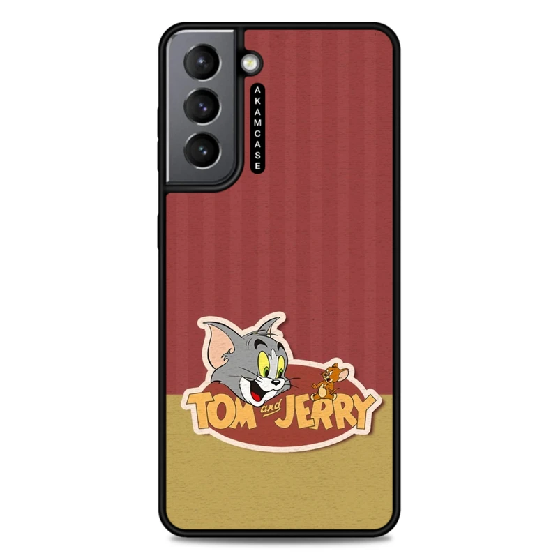 کاور آکام مدل AMC-WSGS21-TOM & JERRY14 مناسب برای گوشی موبایل سامسونگ Galaxy S21