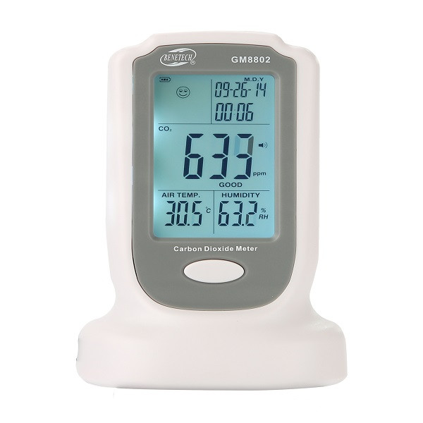 دی اکسید کربن سنج بنتک مدل gm8802 دی اکسید کربن سنج بنتک مدل gm8802