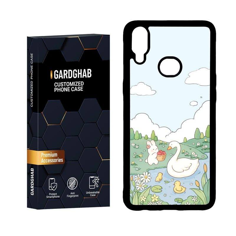 کاور گارد قاب مدل دورژله ای فانتزی مناسب برای گوشی موبایل سامسونگ Galaxy A10s