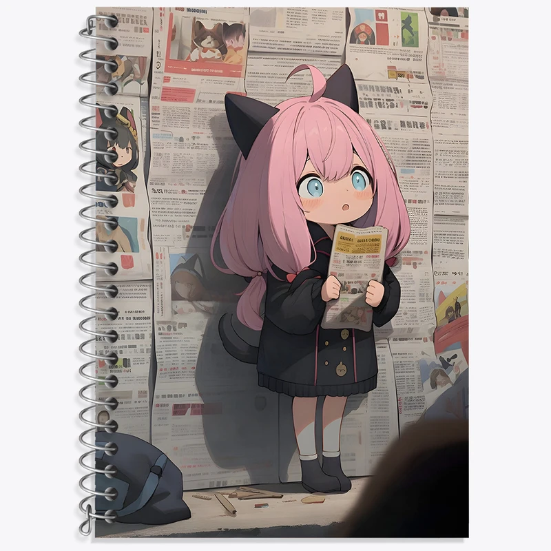 دفتر نت موسیقی 50 برگ خندالو طرح آنیا انیمه اسپای ایکس کد N3684