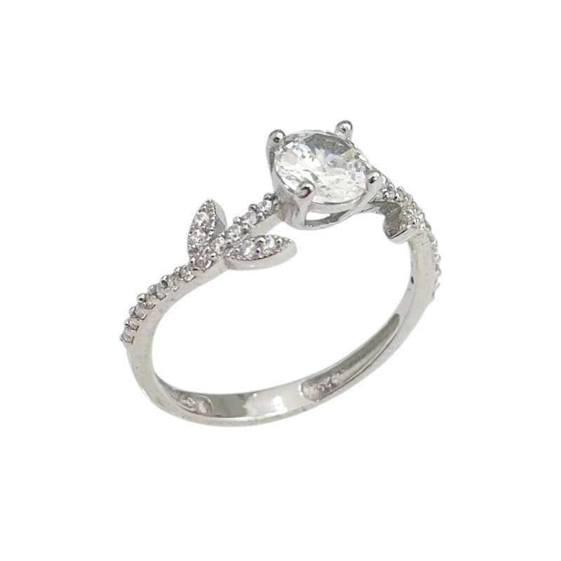 انگشتر نقره زنانه مدل رز کد 0030_sr انگشتر نقره زنانه مدل رز کد 0030_sr