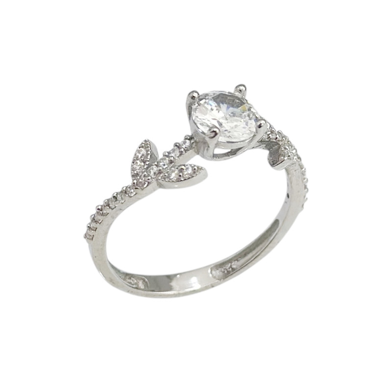 انگشتر نقره زنانه مدل رز کد 0030_sr انگشتر نقره زنانه مدل رز کد 0030_sr