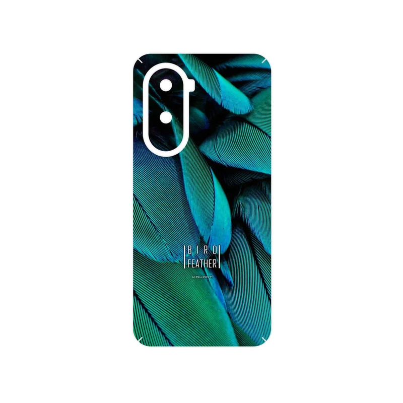 برچسب پوششی ماهوت مدل Green Feather مناسب برای گوشی موبایل شیائومی Poco M7 4G
