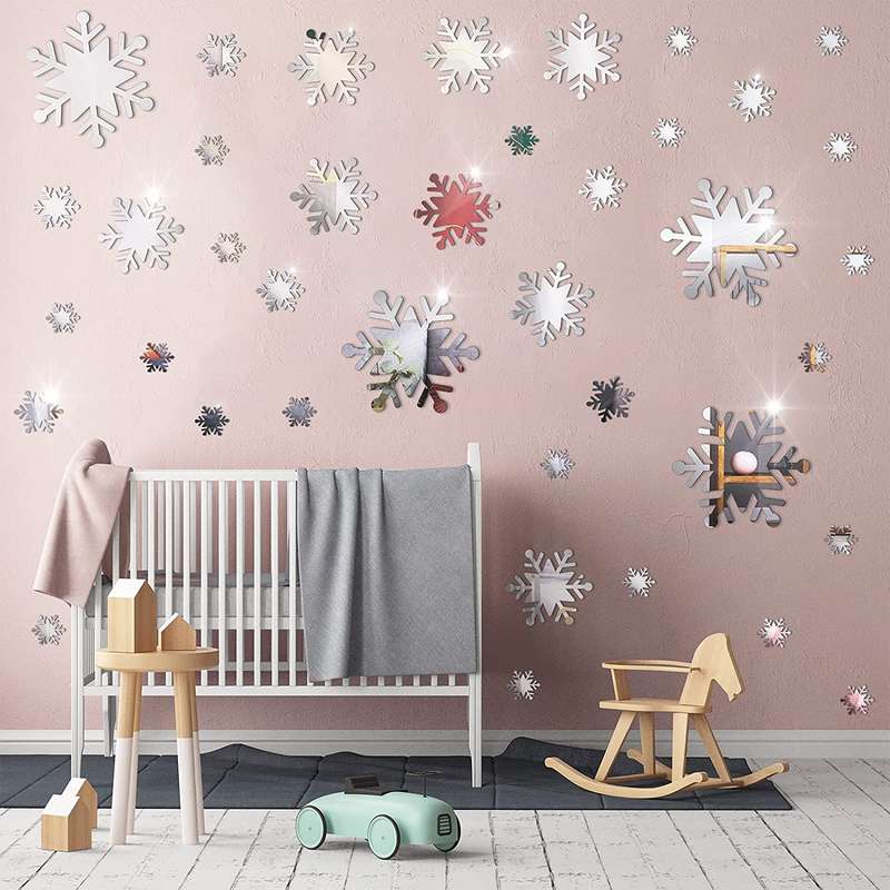 آینه آماتیس مدل دانه های برف  AM- SNOWFLAKE