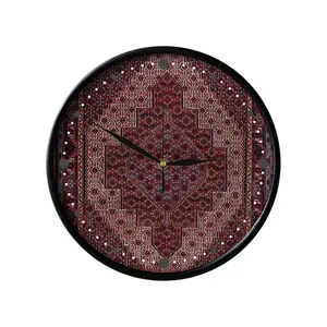 ساعت دیواری مدوپد طرح فرش سنندج مدل C-Sanandaj25