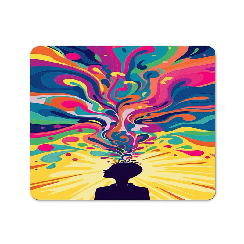 ماوس پد مدل رنگارنگ کد 142