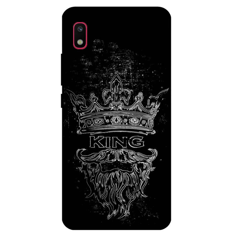 کاور مگافون طرح پادشاه مدل 1896 مناسب برای گوشی موبایل سامسونگ Galaxy A10 E          