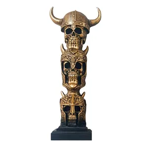 مجسمه مدل جمجمه سه گلادیاتور کد Skulls-1