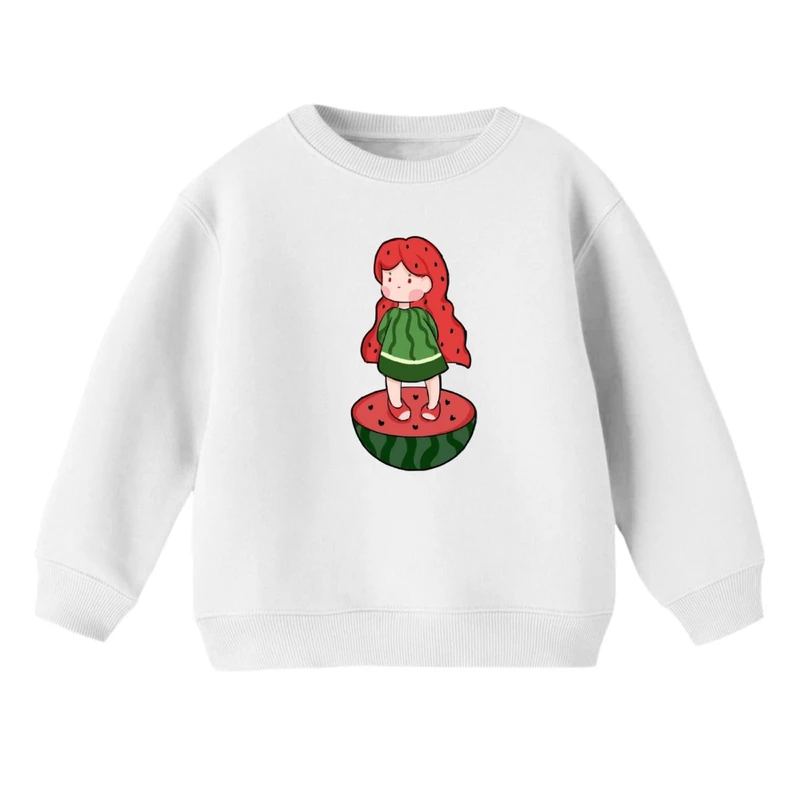 سویشرت بچگانه مدل دخترک یلدایی کد  2