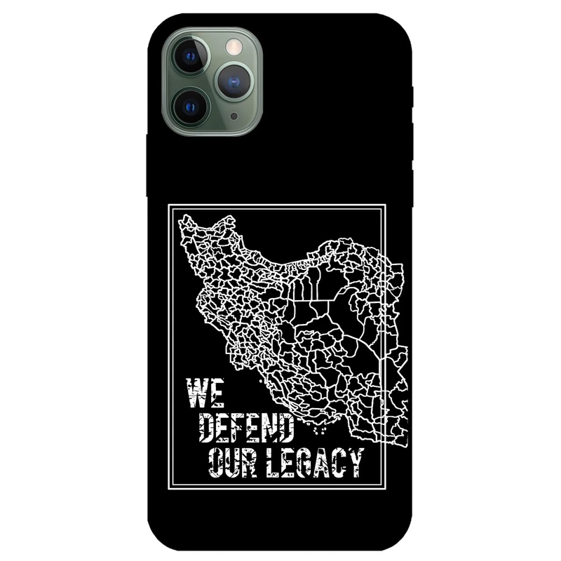 کاور مگافون طرح ایران مدل 1886 مناسب برای گوشی موبایل اپل Iphone 11 Pro Max              