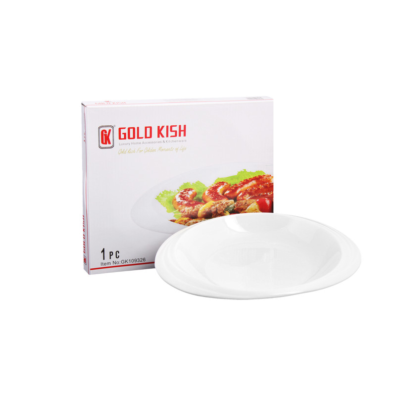 بشقاب خورش خوری گلد کیش مدل ویو کد 109326