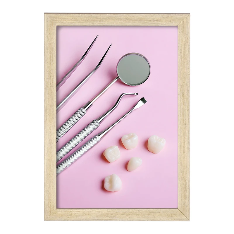 تابلو خندالو مدل دندان و دندان پزشکی کد F9824