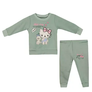 ست سویشرت و شلوار دخترانه مدل کیتی 16