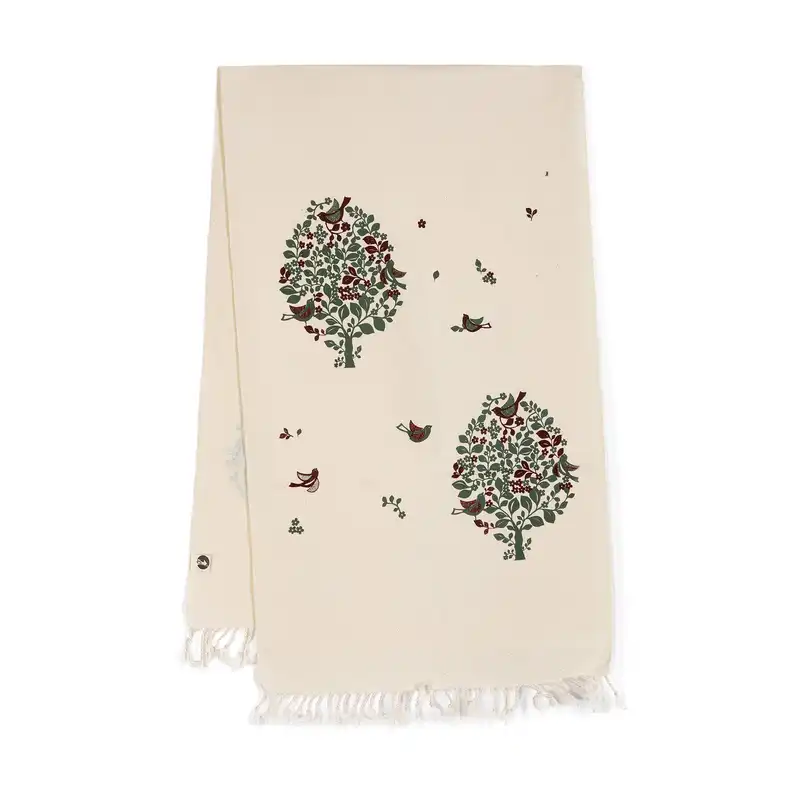 رومیزی چاپ دستی گدار مدل کندلوس