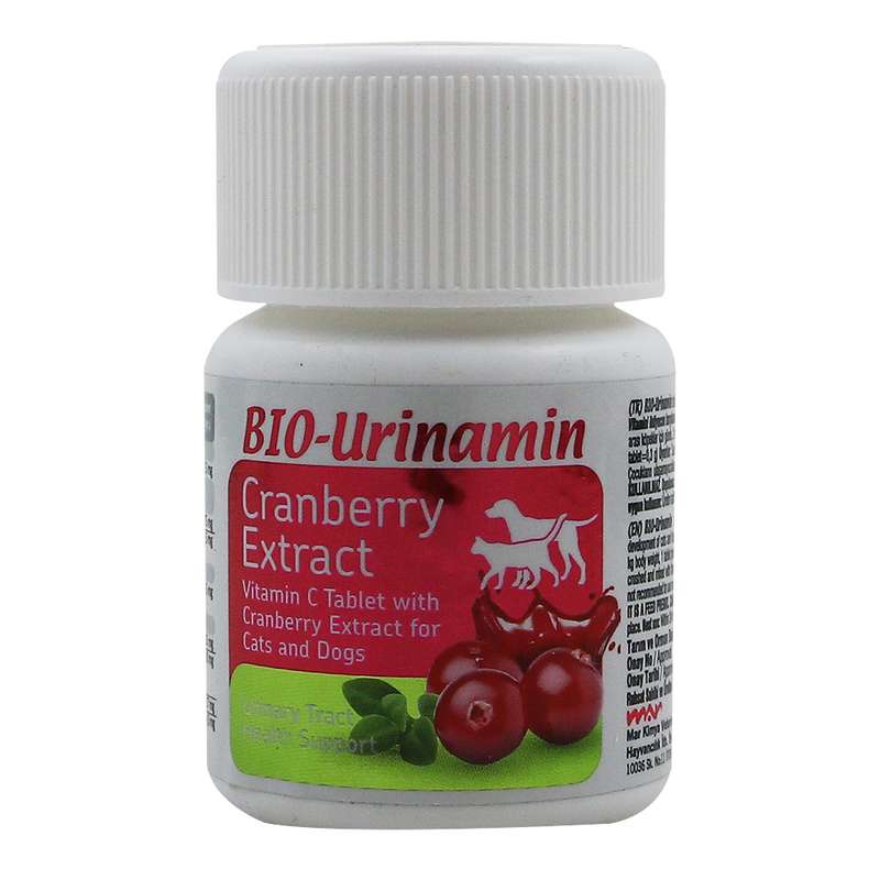 قرص مکمل مجاری ادرار برای سگ و گربه  بایو پت اکتیو مدل BIOURINAMIN بسته 40 عددی
